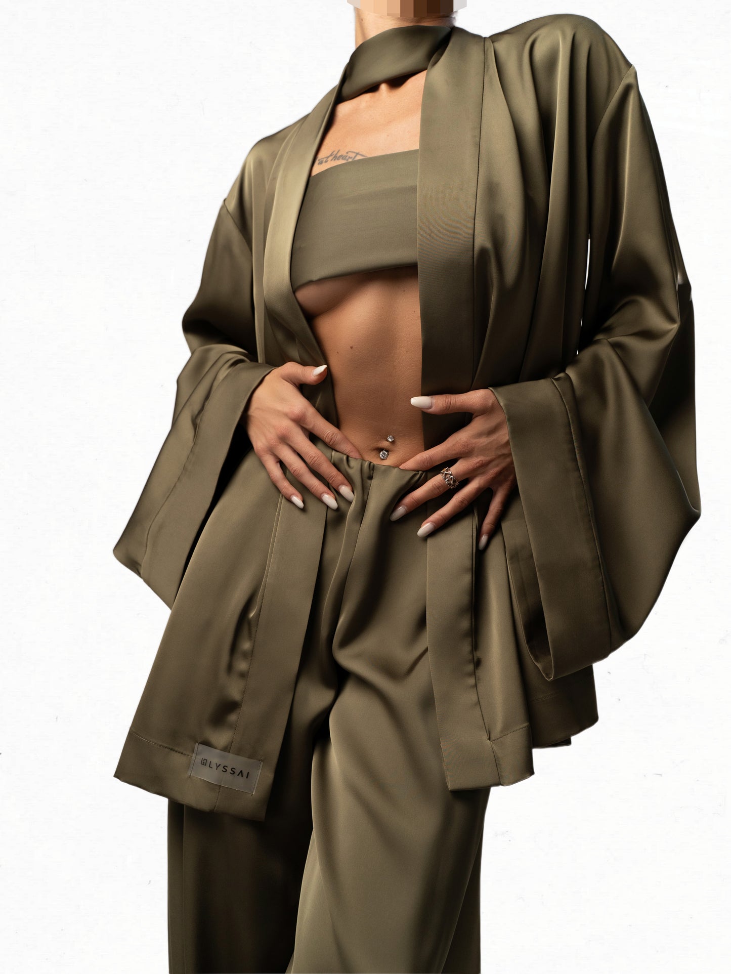 belted kimono classic