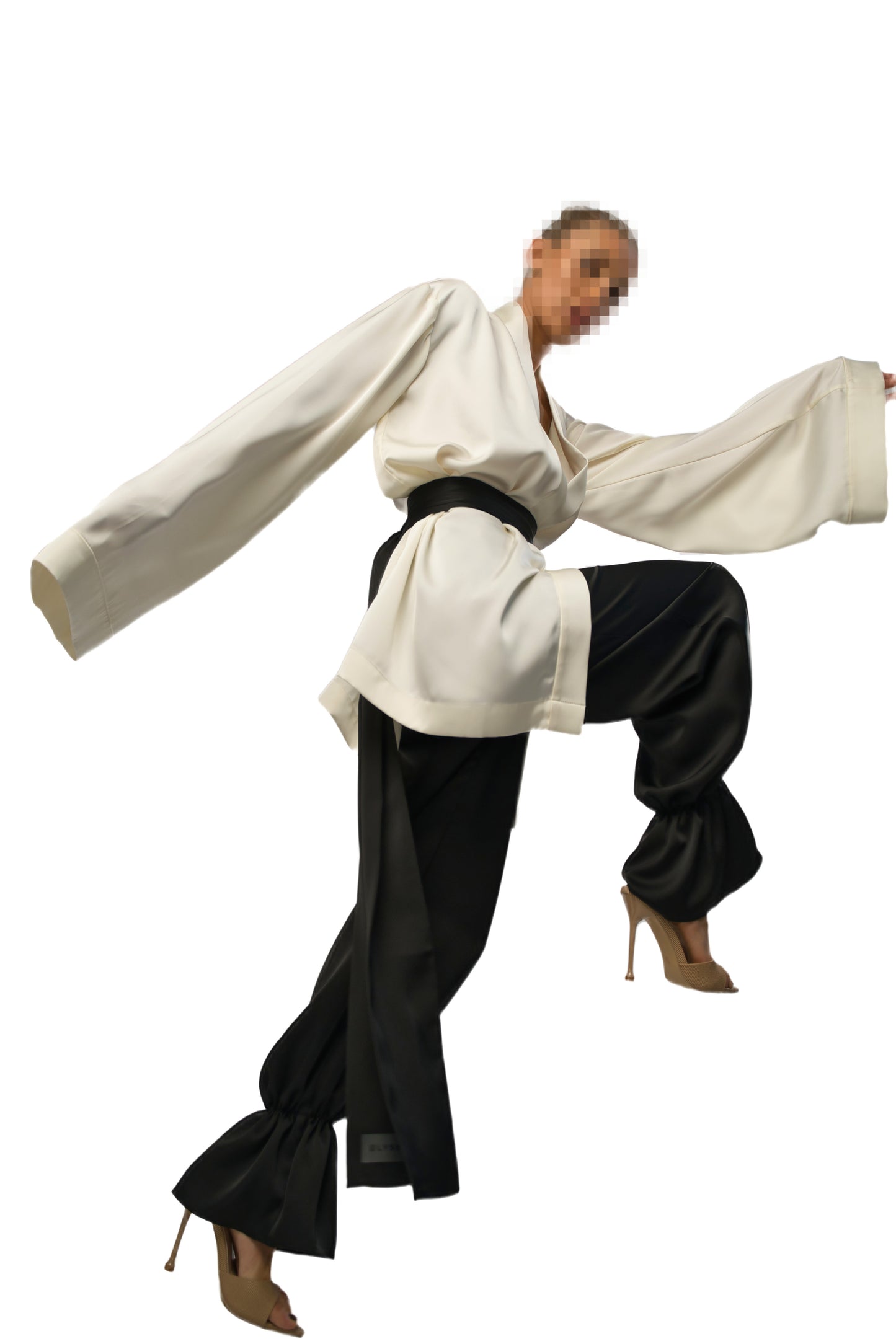 belted kimono classic