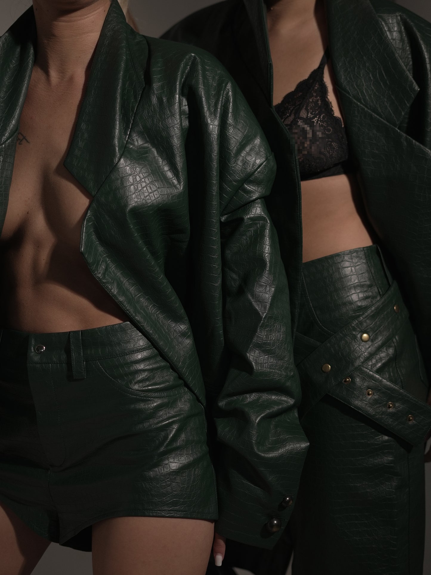 CROCODILE HIGH-LOW SHORTS
