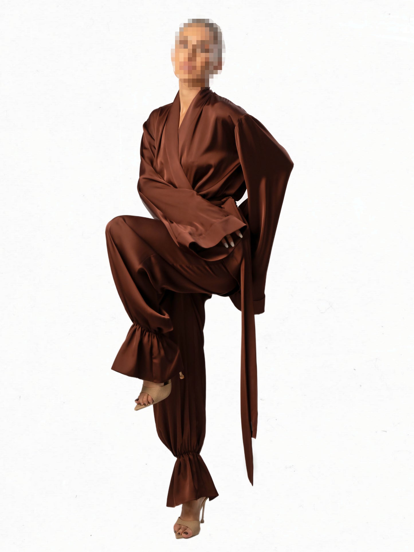 belted kimono classic