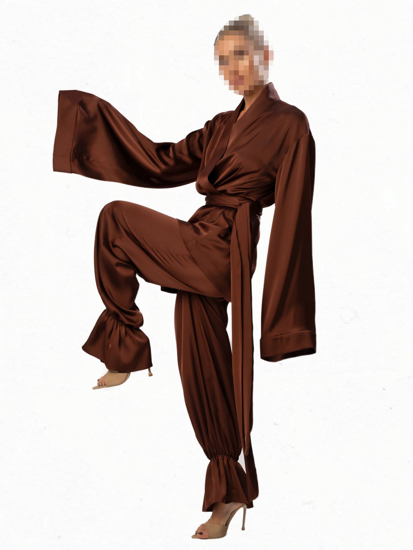 belted kimono classic