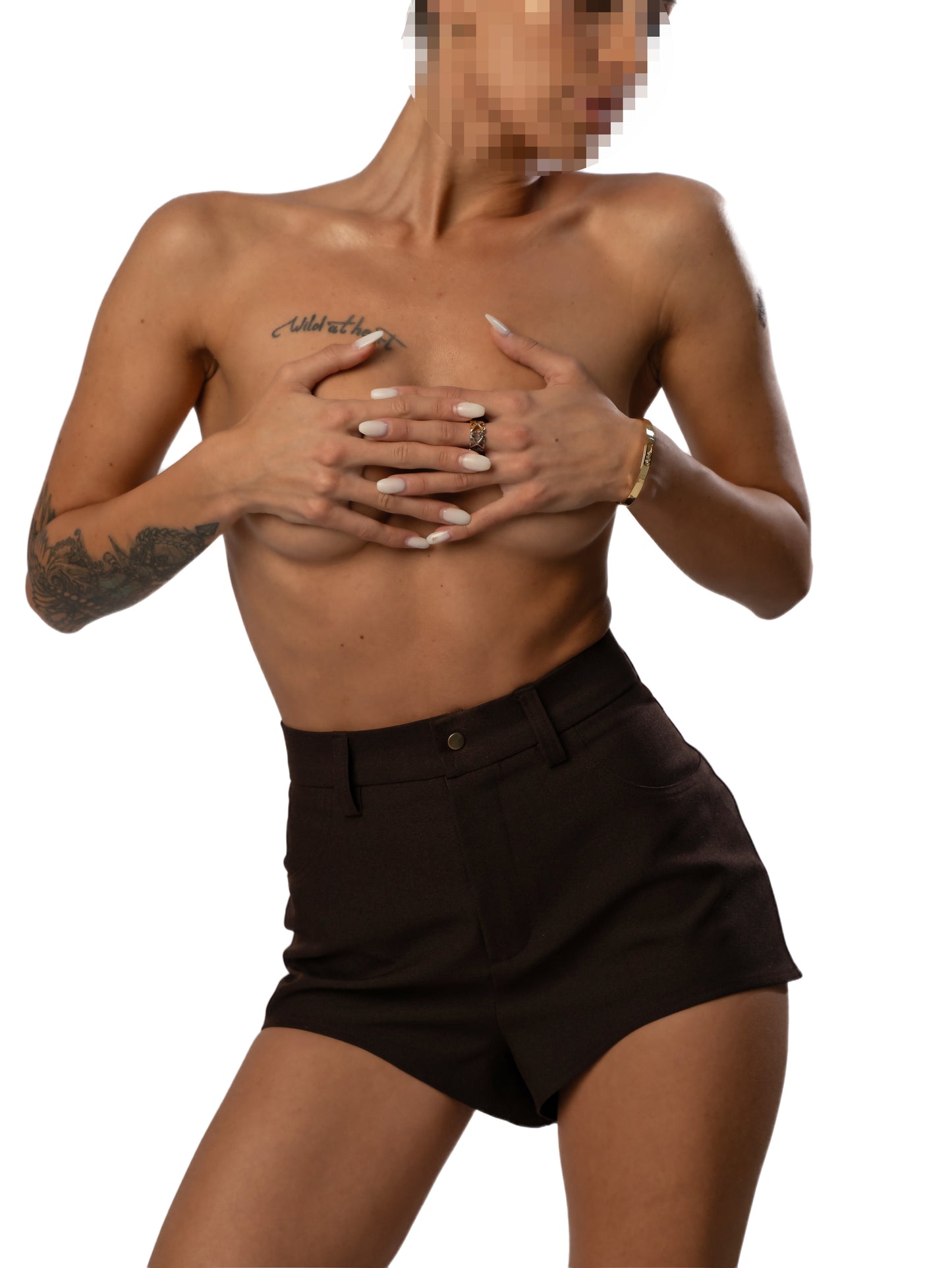 high - low shorts
