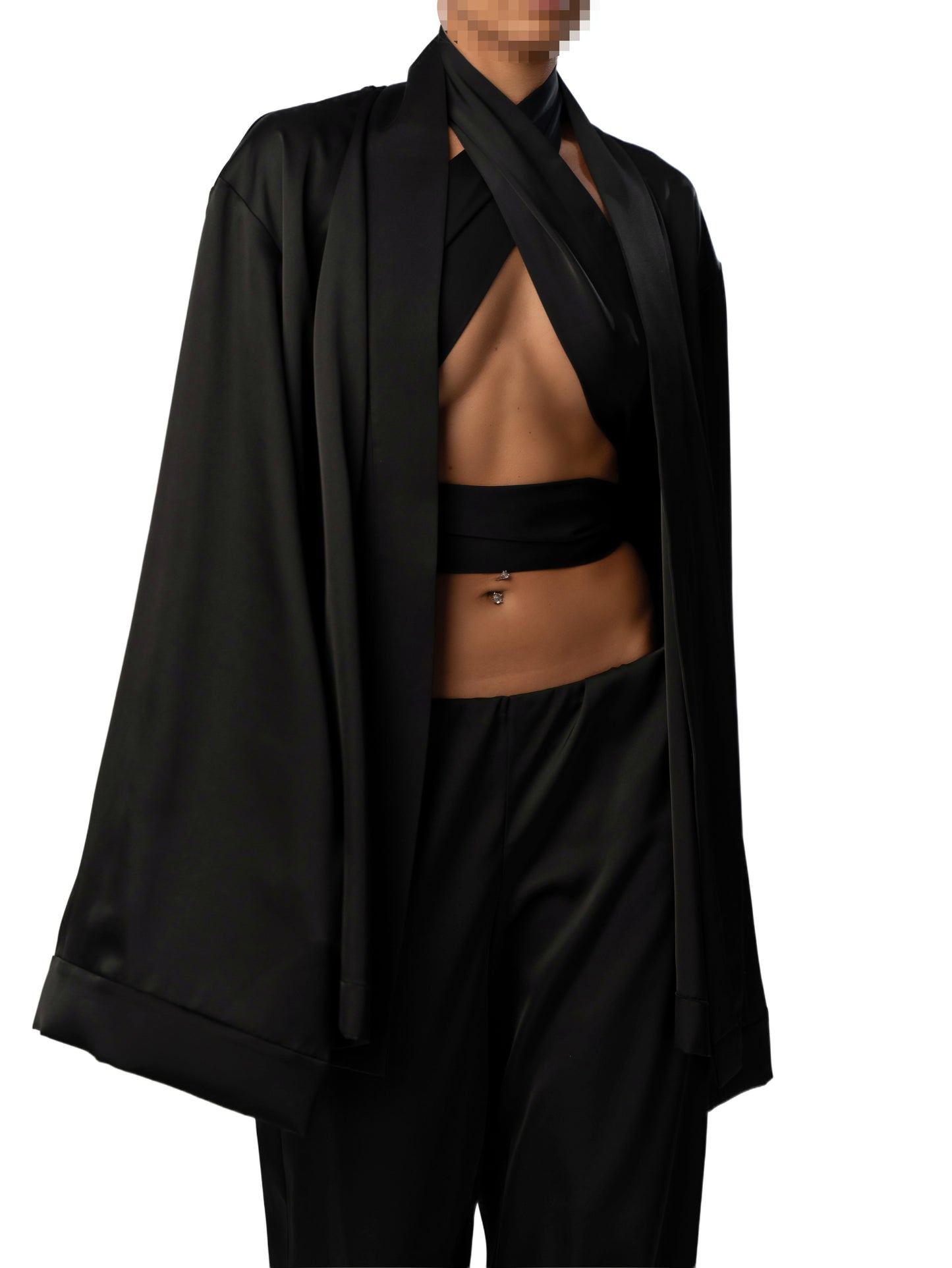 belted kimono classic